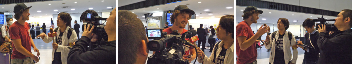 テレビ東京系列放送「YOUは何しに日本へ？」の取材風景